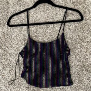 topshop multicolored tank